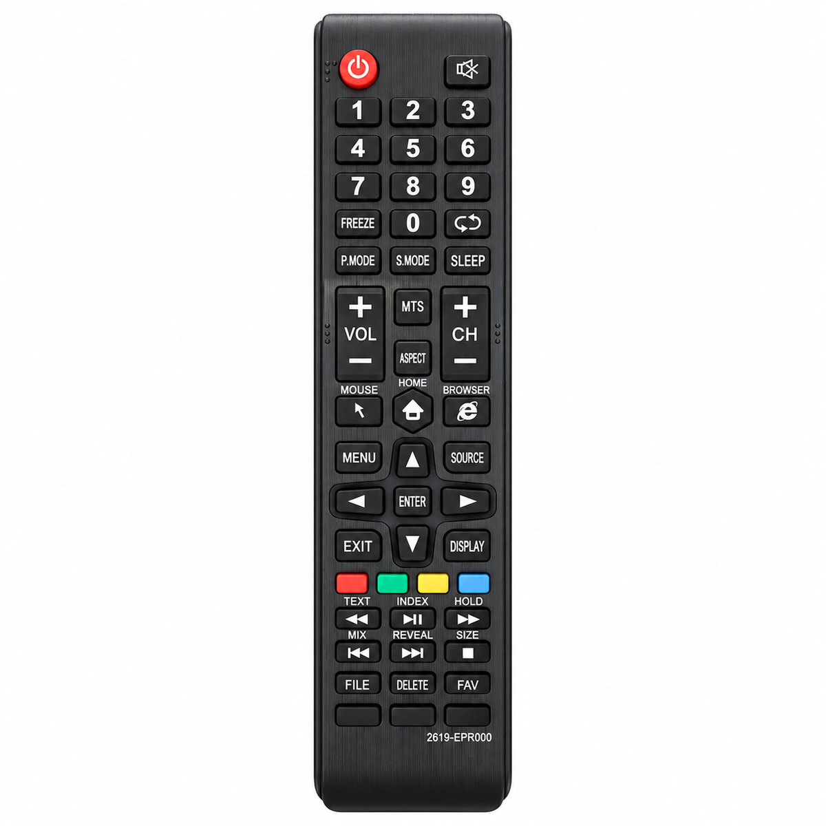Jvco 2619 Tv non-Voice Control Remote