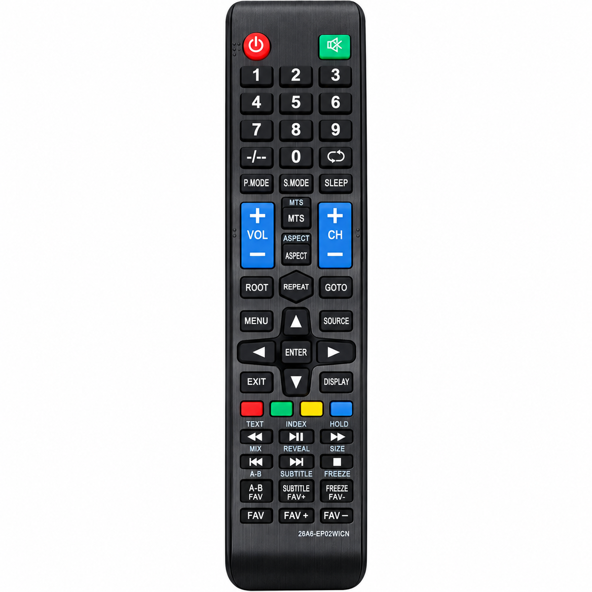 Jvco 26A6 Tv non-Voice Control Remote